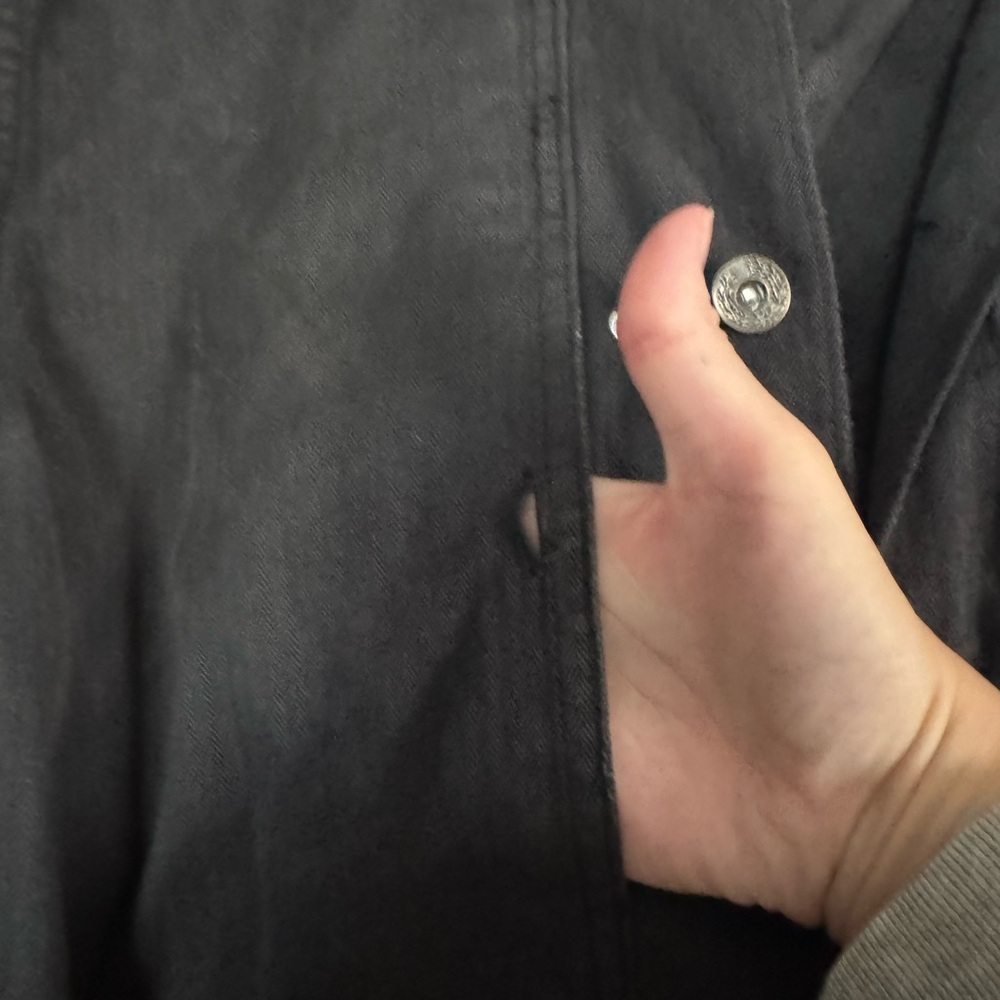 Fp Beaded Eagle Light Weight Shacket - image 5